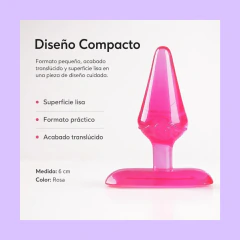 Mini Plug Rosa - Eronauta Púrpura