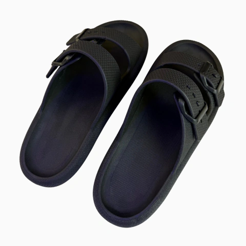 Sandália Birken Slide Preta Masculina