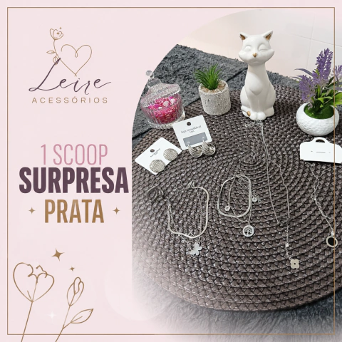Scoop Surpresa Prata