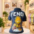Camiseta Pet Gato Fashion Marinho