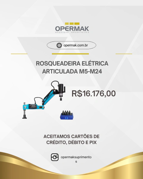 ROSQUEADEIRA ELÉTRICA ARTICULADA M5-M24