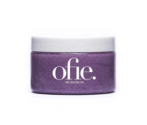 Mini Esfoliante Corporal Sugar Scrub - UBE BAUNILHA - 80g