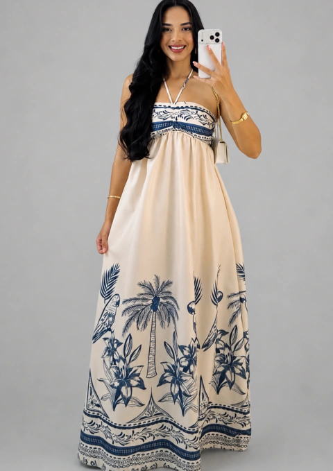 VESTIDO JADE AZUL