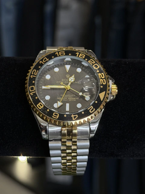 Relogio Rolex - Prata e Dourado