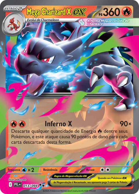 Mega Charizard X EX (013/094)