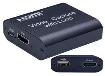 CAPTURADORA HDMI USB 2.0 1080P 30 FPS MJPEG ENTRADA AUDIO OPTICO NO REQUIERE DRIVERS INCLUYE CABLES DE USB DE ALIMENTACION Y DATOS