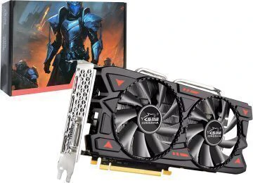 PLACA DE VIDEO SZMZ BY JINGSHA RX580 8GB GDDR5 1XDVI-D 1XHDMI 3XDISPLAYPORT 256BITS MEMORIA 1650MHZ GPU 1160MHZ - REQUIERE ALIMENTACION 6 PINES