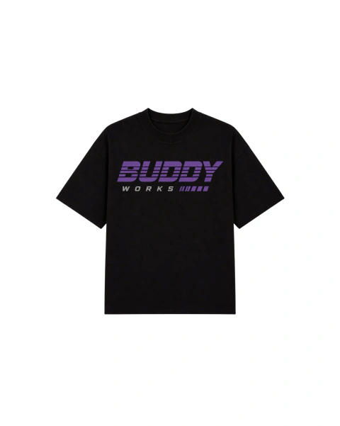 Camiseta Oversized Buddy Works Day by Day