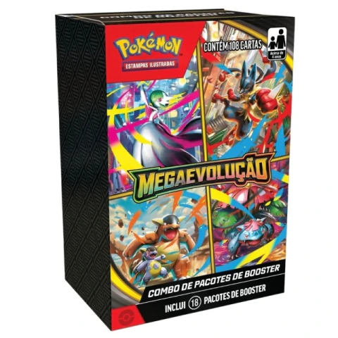 Combo de Booster Mega Evolução ME01
