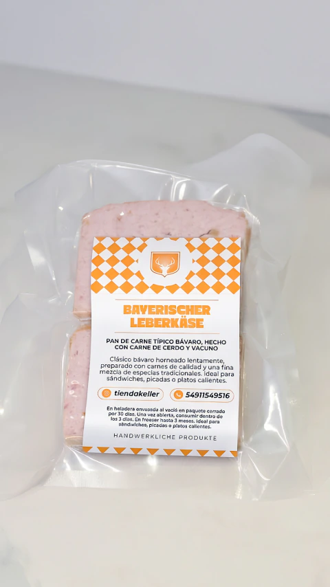BAYERISCHER LEBERKLäSE x 2 U