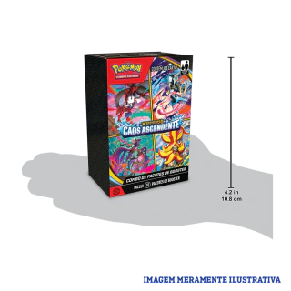 Combo de Booster / Bundle (18 Boosters) Pokémon Megaevolução — Caos Ascendente (ME04) na internet