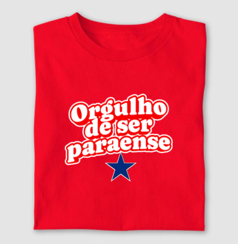 Estampa "Orgulho de ser paraense"