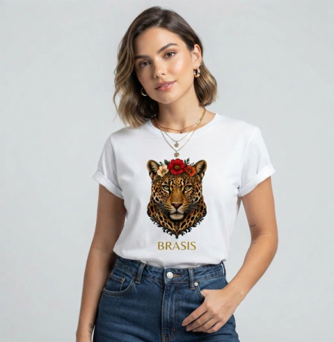 Estampa "Majestosa onça pintada"