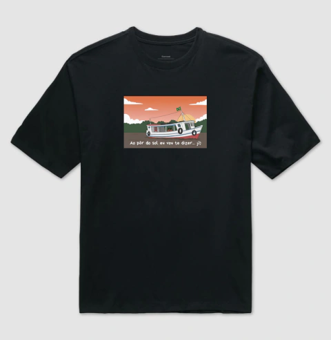 Camiseta “Ao pôr do sol”