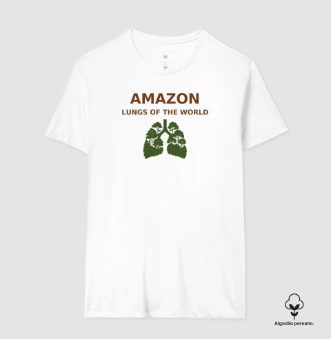 Camisa "AMAZON LUNGS OF THE WORLD"