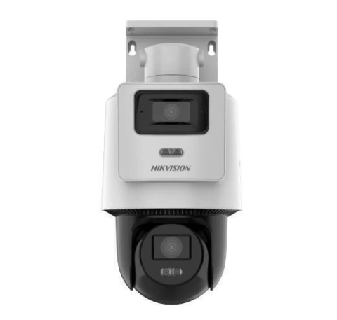 Cámara IP Hikvision TandemVu 2 MP doble lente PoE con seguimiento