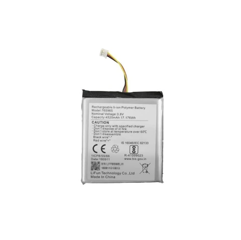 Batería de respaldo Hikvision para panel de alarma AX PRO AX Hub de litio