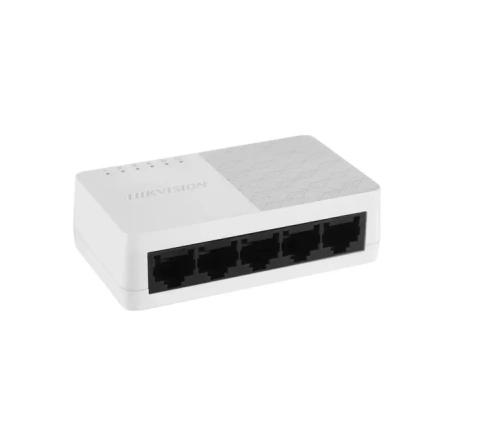 Switch Hikvision 5 puertos 10/100 Mbps no administrable de escritorio