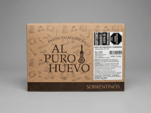 Sorrentinos de Ricota y Almendras Al Puro Huevo 12 u