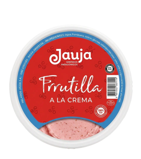 Helado de Frutilla a la Crema Jauja 200 cc