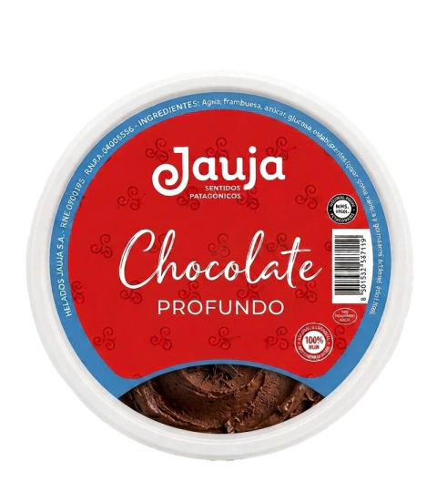 Helado de Chocolate Profundo (Mousse de Chocolate Amargo) Jauja 200 cc