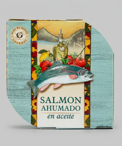 Salmón Ahumado en Aceite Granjas Patagónicas 80 g