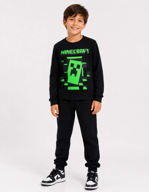 Conjunto Masculino Inverno Minecraft