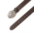 Cinto Feminino Fivela Oval Prata Boho Country Chic 3cm - Debora - comprar online