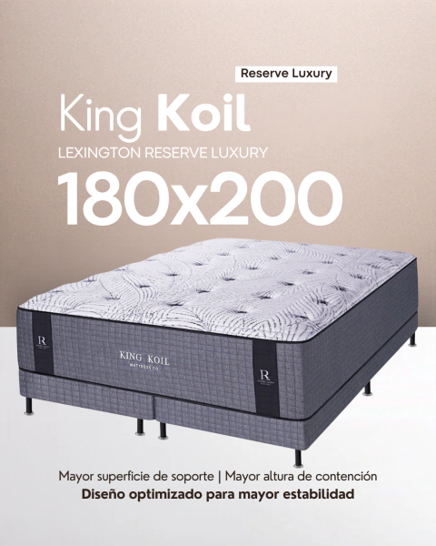 Colchón King Koil Lexington 180x200cm