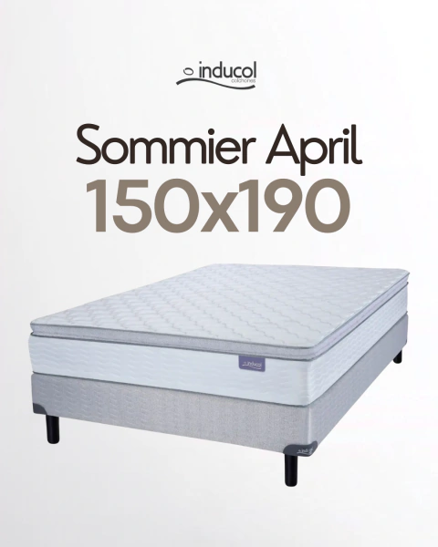 Sommier Inducol April 150x190cm