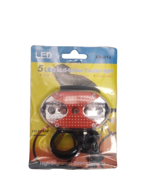 LUZ BICI LED EN BLISTER XR-014 10X14CM (PP2554).