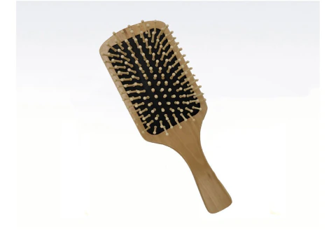 CEPILLO PELO BAMBU CUADRADO 24CM (2107-114).