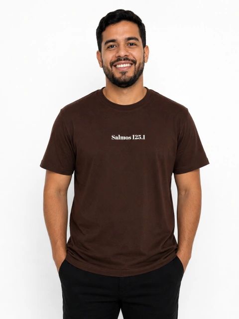 Camiseta Masculina Salmos 125.1