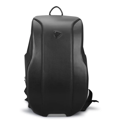 Mochila Rígida Moto Royal Enfield Hardshell Negra Resistente