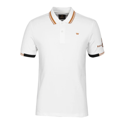 Playera Royal Enfield Hombre Manga Corta Con Bordado