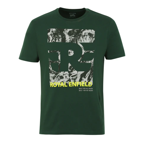 Playera Royal Enfield Aerial T Shirt Original Para Hombre