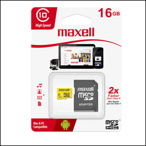Memorias SD Maxell