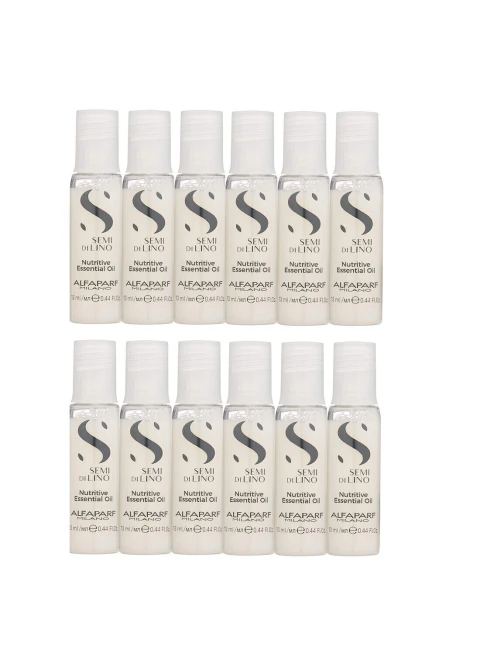 Kit Ampola Alfaparf Semi Di Lino Moisture Nutritive Essential Oil (12x13ml)