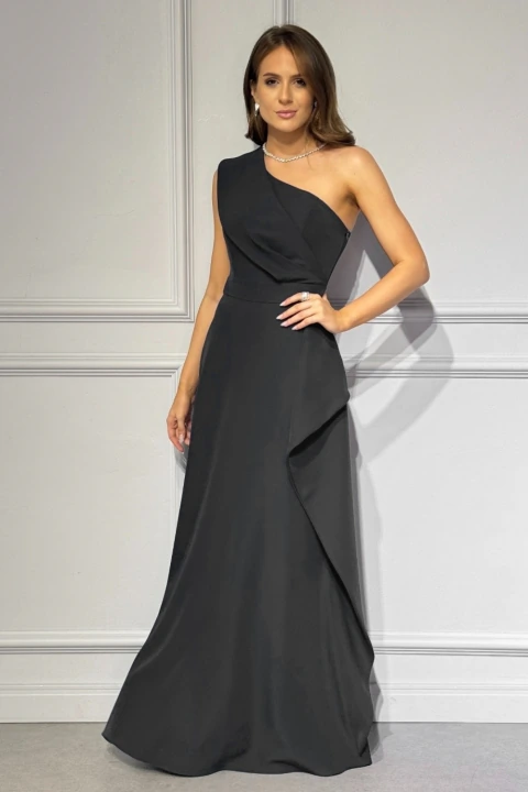 VESTIDO LONGO ALFAIATARIA