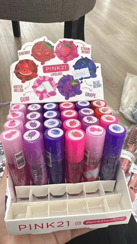 Lipgloss frutales Pink21