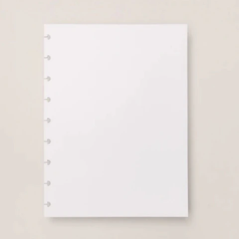 Refil Caderno Inteligente Médio Liso 90g 50 Folhas