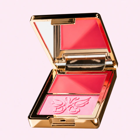 Rubor en Crema Vibrant Blush Duo Acabado Luminoso Enchanté