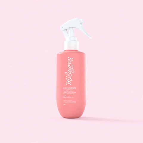 Desenredante Termoprotector Multibeneficios Milagros para proteger el cabello del calor hasta 230 °C, desenredar y controlar el frizz.