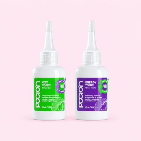 Dutonic La Poción kit anticaída y crecimiento capilar con OxyTonic y EnergyTonic para fortalecer la raíz y estimular el crecimiento del cabello.