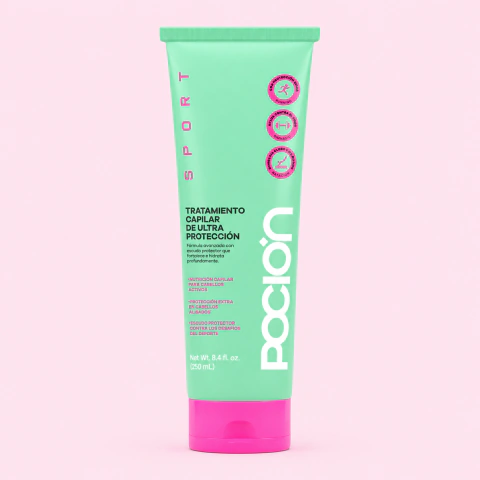 Sport – Tratamiento de Ultra-Protección La Poción para proteger el cabello del sol, el cloro y el agua de mar mientras hidrata y controla el frizz.