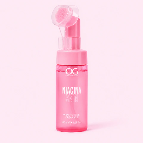 Espuma Limpiadora de Niacinamida OG para limpiar impurezas, exceso de grasa y residuos del rostro.