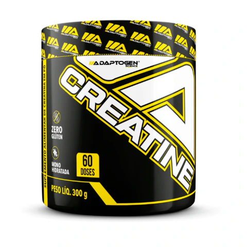 Creatina 100% Pure 300g Adaptogen - Sem sabor