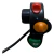 Botões Setas/buzina/farol - Peças Scooter Eletrica Preto - loja online