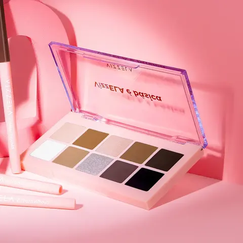 VIZZELA | Paleta de Sombras Ela E Básica