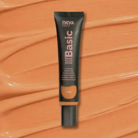 Imagem do NINA MAKEUP | Base Liquida Matte Basic
